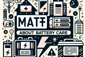 Mitos comunes sobre el cuidado de las baterías.