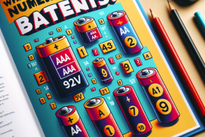 ¿Qué significan los números en las baterías?